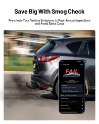 TOPDON Carpal, OBD2 Scanner, Automotive Bluetooth Scanner, All System Diagnostic Tool for Ios & Android, Vehicle Health Check, 6 Maintenance Services, Smog Check, Repair Guide, Performance Test