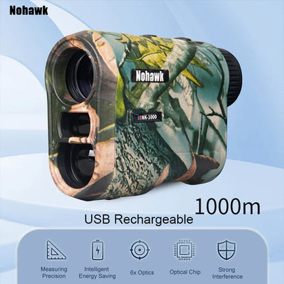 Hunting Laser Rangefinder 1000m Hunting Range Finder with Target Acquisition Technology Clear Accurate Rangefinders for Hunters